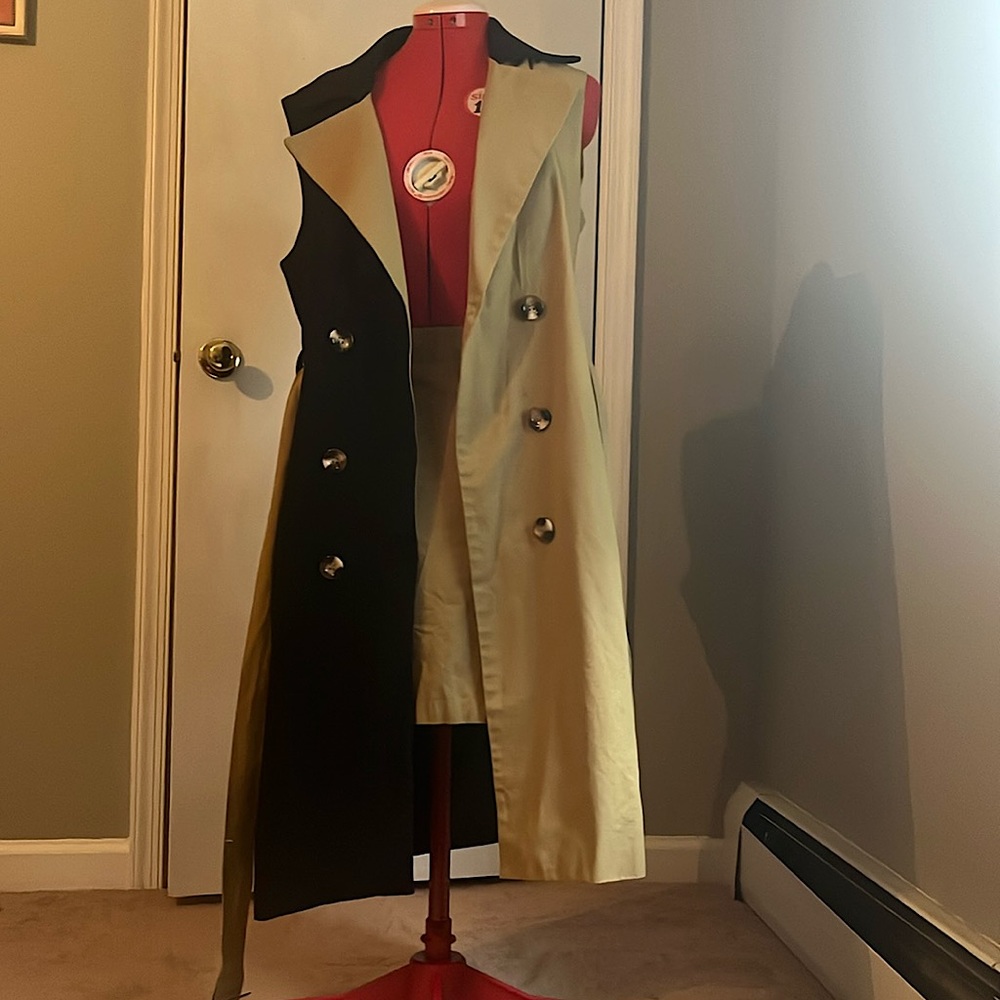 Choosy Skort with matching long belted vest size medium